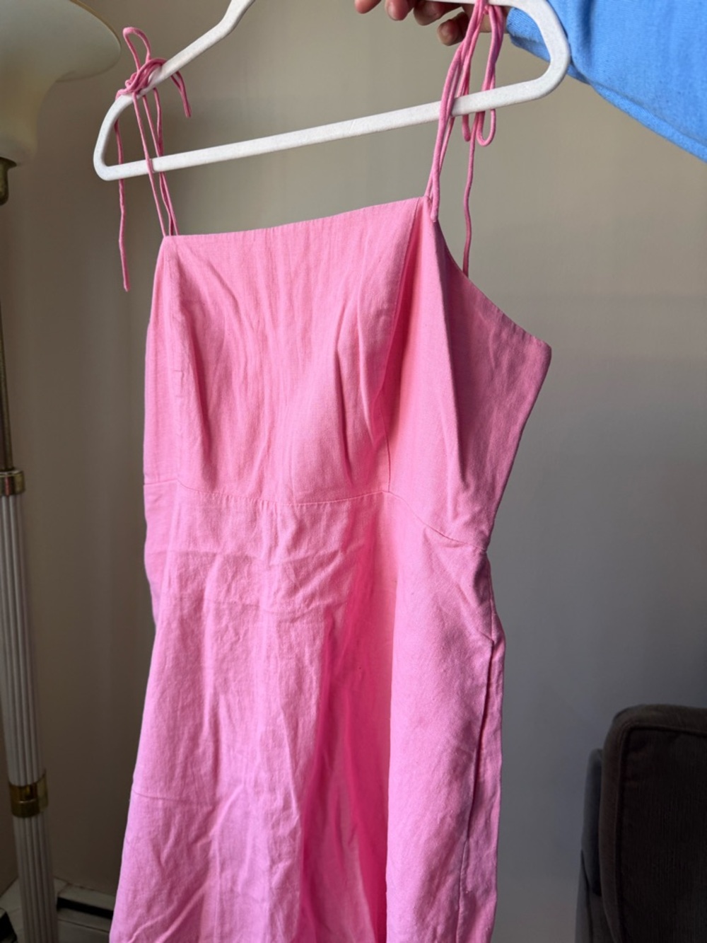 Women’s ' Pink Tie-Strap One-Piece Dress